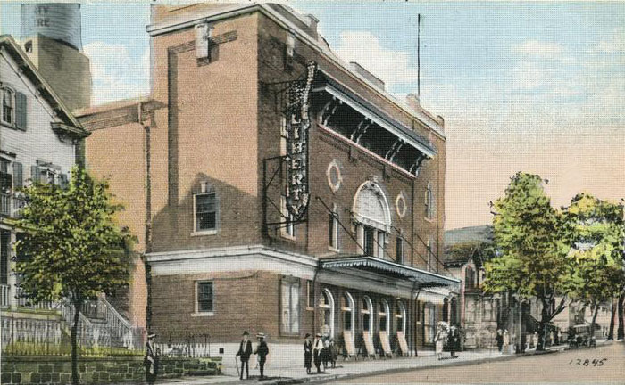 Image: The Liberty Theatre, Beach Street, Stapleton, circa 1917